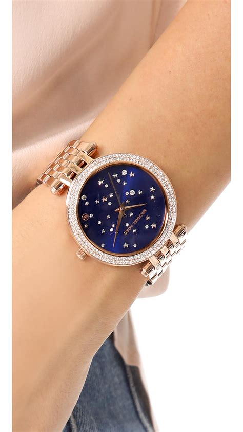 does michael kors use saphire for their watch|Michael Kors watches lent lily.